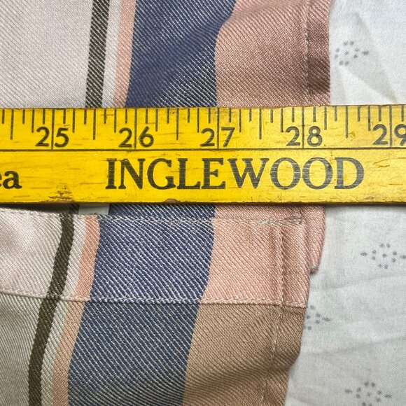 Lucky Brand Women Plaid Button-Up Shirt XL Multi-Color Viscose Modal Casual - Picture 10 of 16